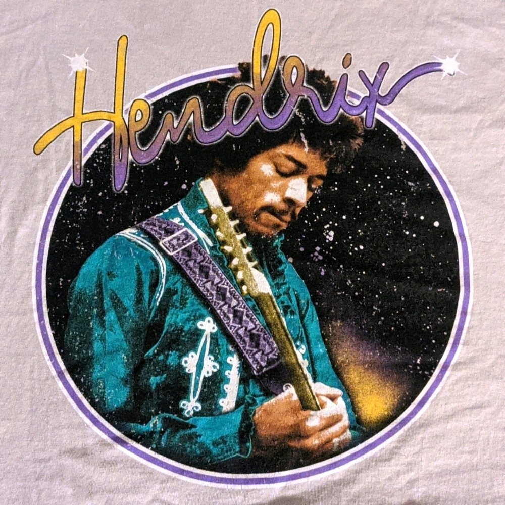 Jimi Hendrix women's crop top.